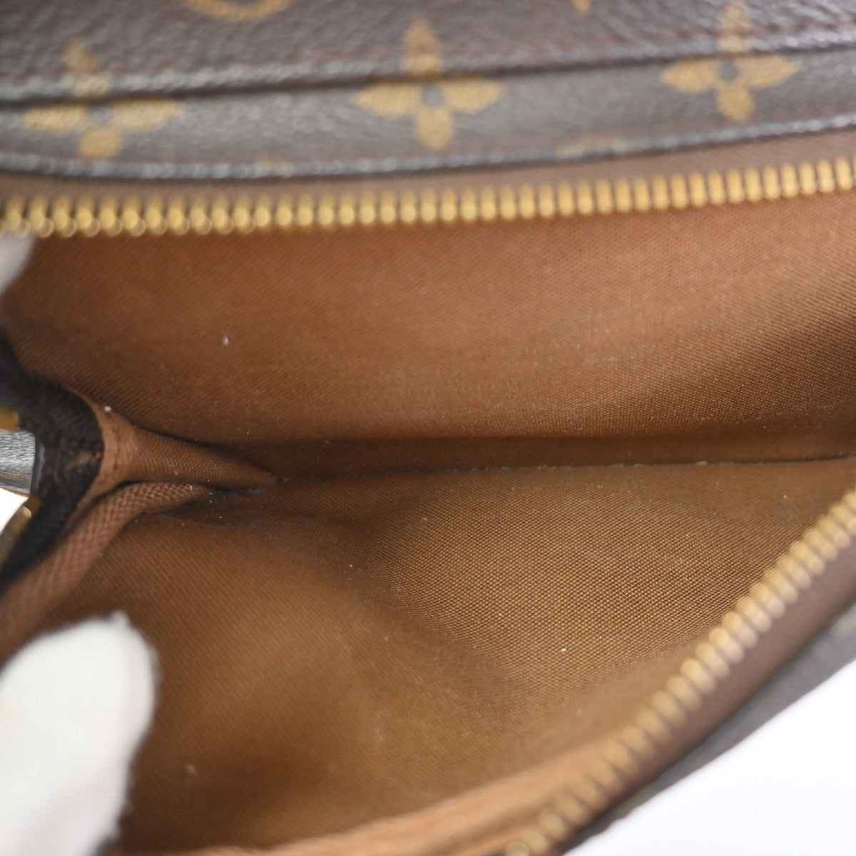 LOUIS VUITTON Montsouris GM Backpack Bag Monogram Leather Brown M51135 65ZA372