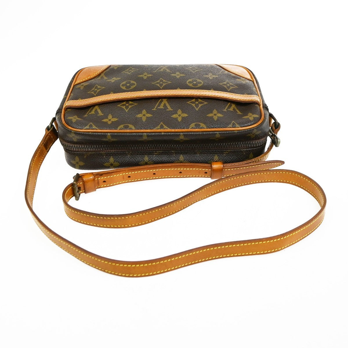 LOUIS VUITTON Trocadero 24 Shoulder Bag Monogram Leather Brown M51276 31CA955