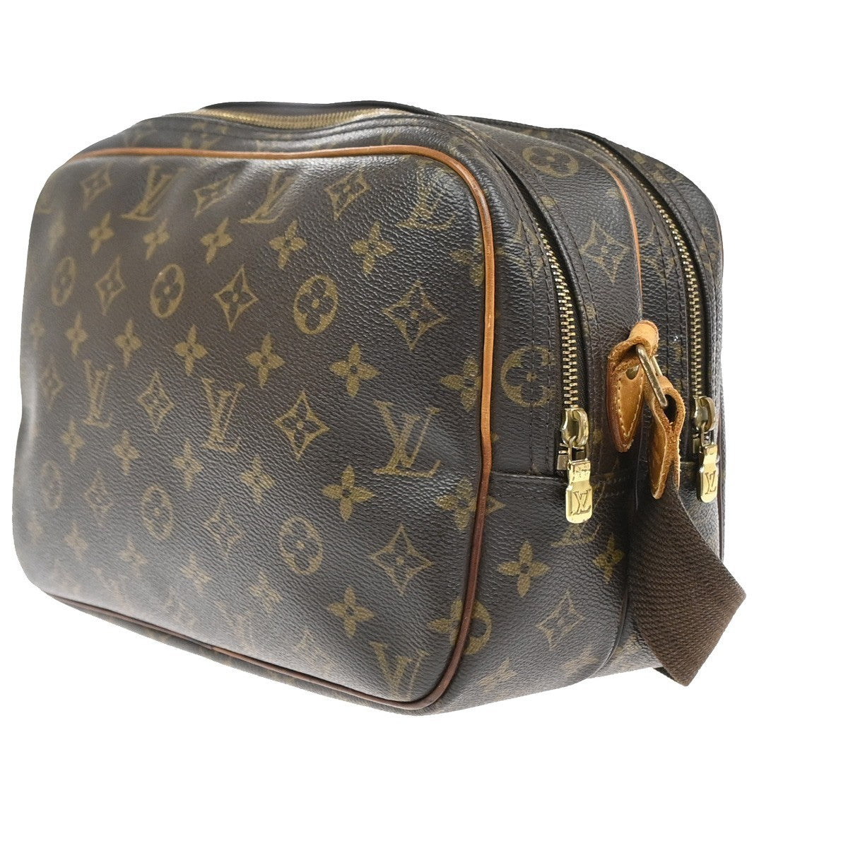 LOUIS VUITTON Reporter Crossbody Shoulder Bag Monogram Leather BN M45254 83MA567