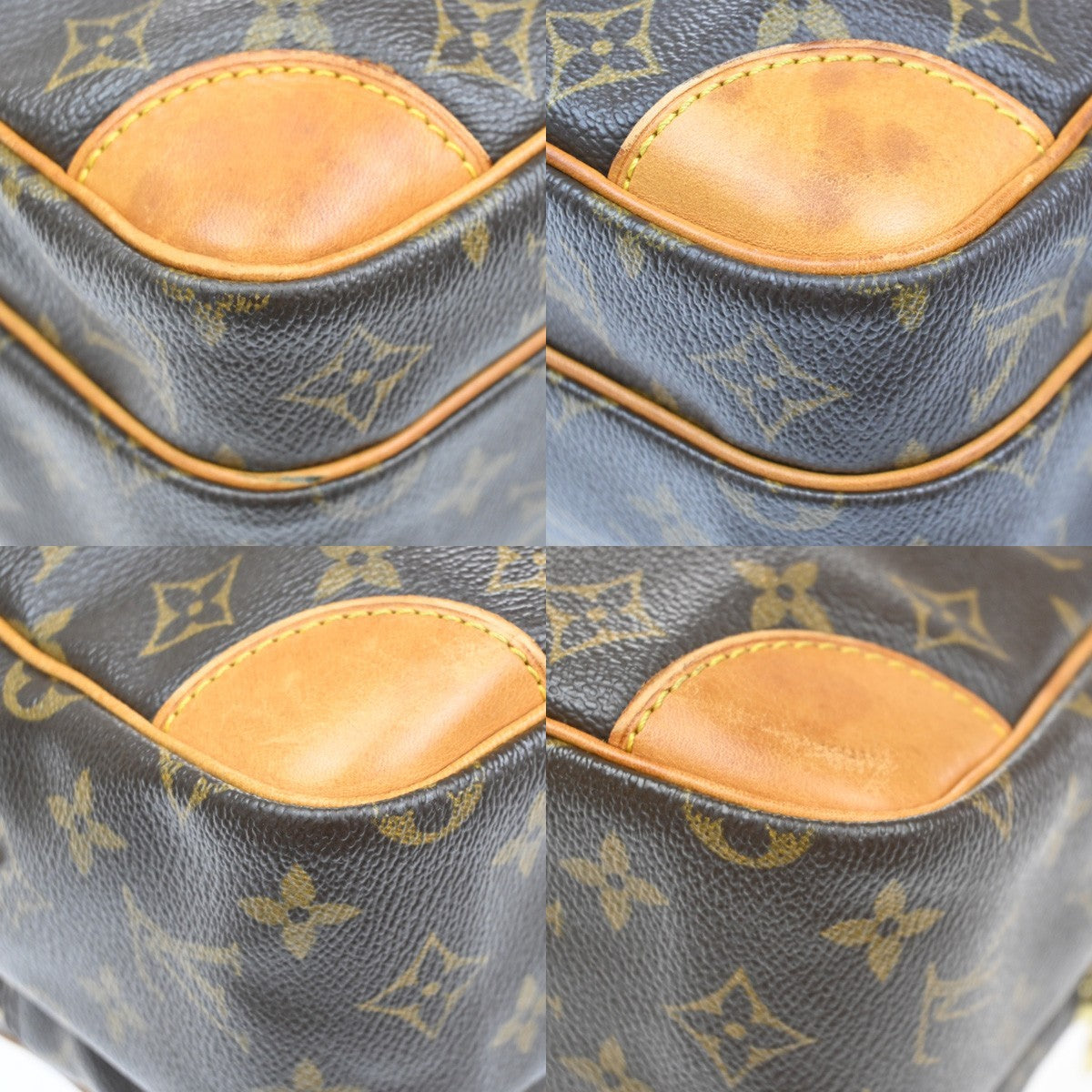 LOUIS VUITTON Nile Crossbody Shoulder Bag Monogram Leather Brown M45244 70SA024