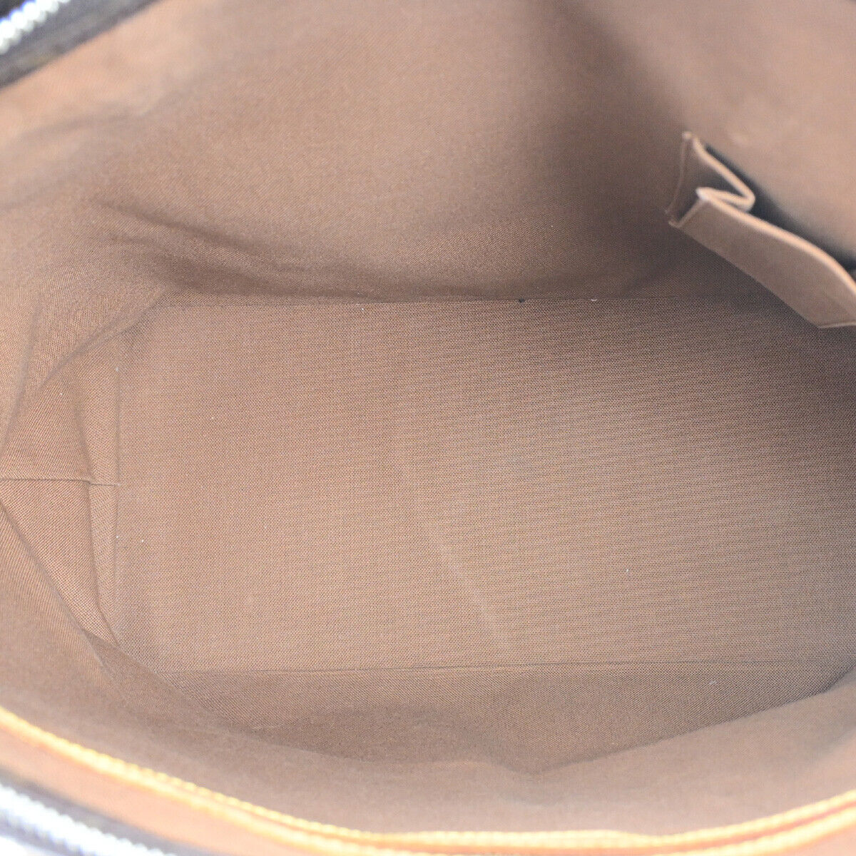 LOUIS VUITTON Cabas Mezzo Shoulder Bag Monogram Leather Brown M51151 34YG515