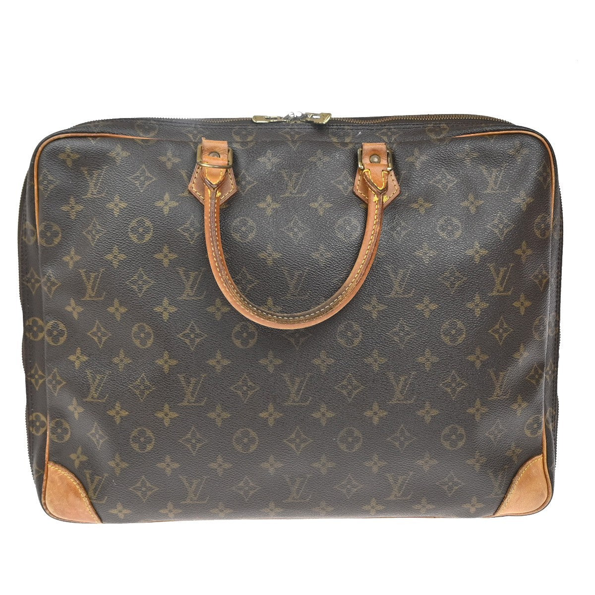 LOUIS VUITTON Porte Documents Voyage Briefcase Hand Bag Monogram M53362 32EG315