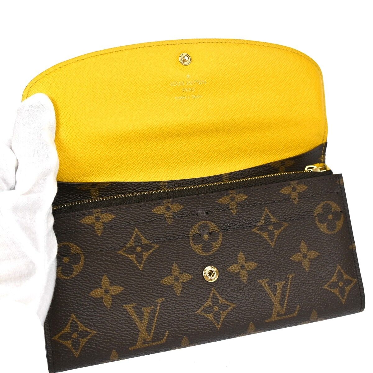 LOUIS VUITTON  Portefeuille Emily Long  Wallet  Monogram Leather M60698 61FA064