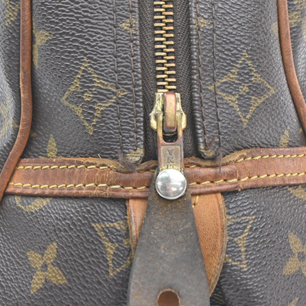 LOUIS VUITTON Montorgueil PM Shoulder Bag Monogram Leather Brown M95565 31MA449
