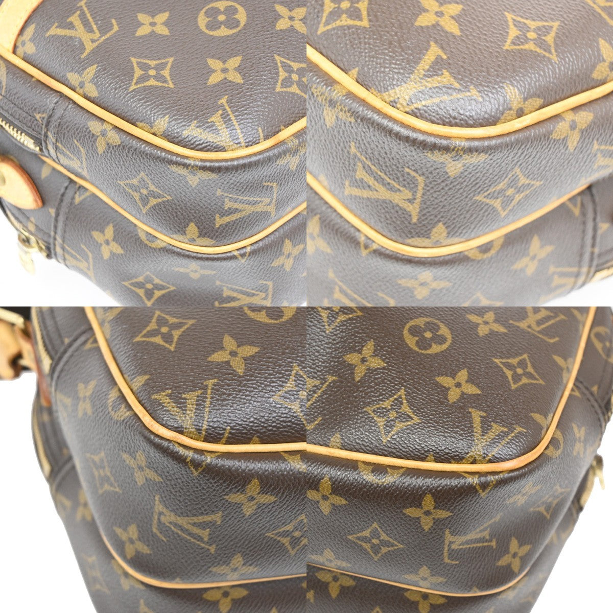 LOUIS VUITTON Reporter PM Crossbody Shoulder Bag Monogram Leather M45254 76TA062