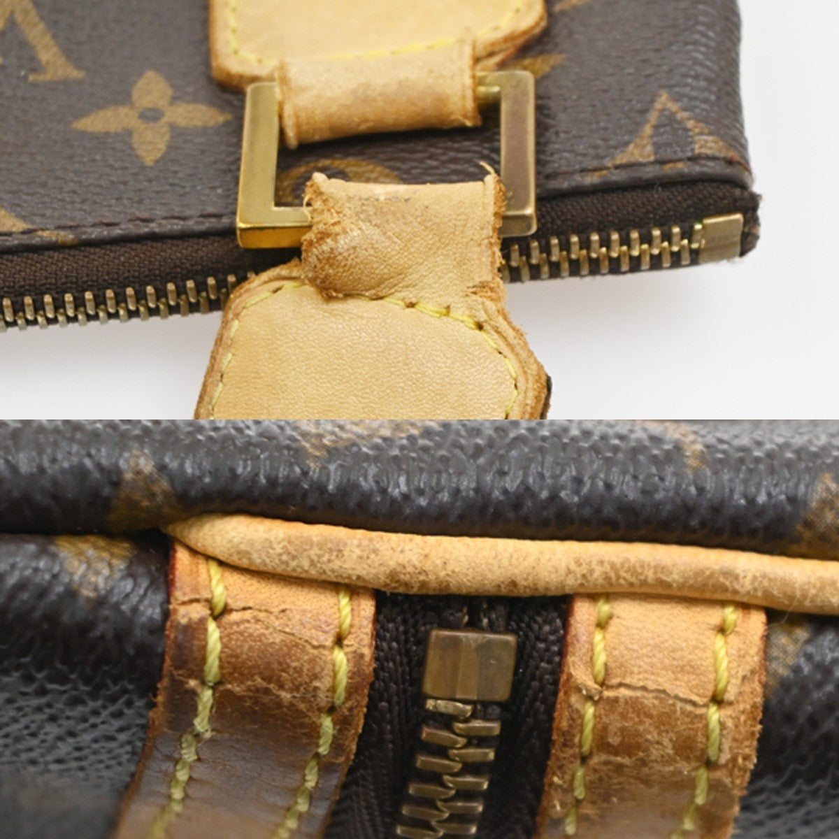 LOUIS VUITTON Pochette Bosphore Shoulder Bag Monogram Leather BN M40044 65PA077