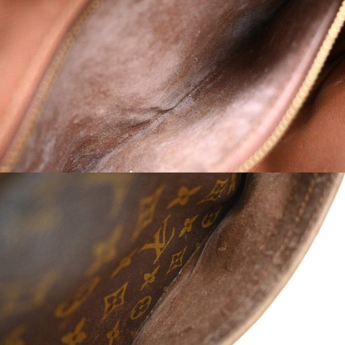 LOUIS VUITTON Trocadero 27 Shoulder Bag Monogram Leather Brown M51274 68EE227