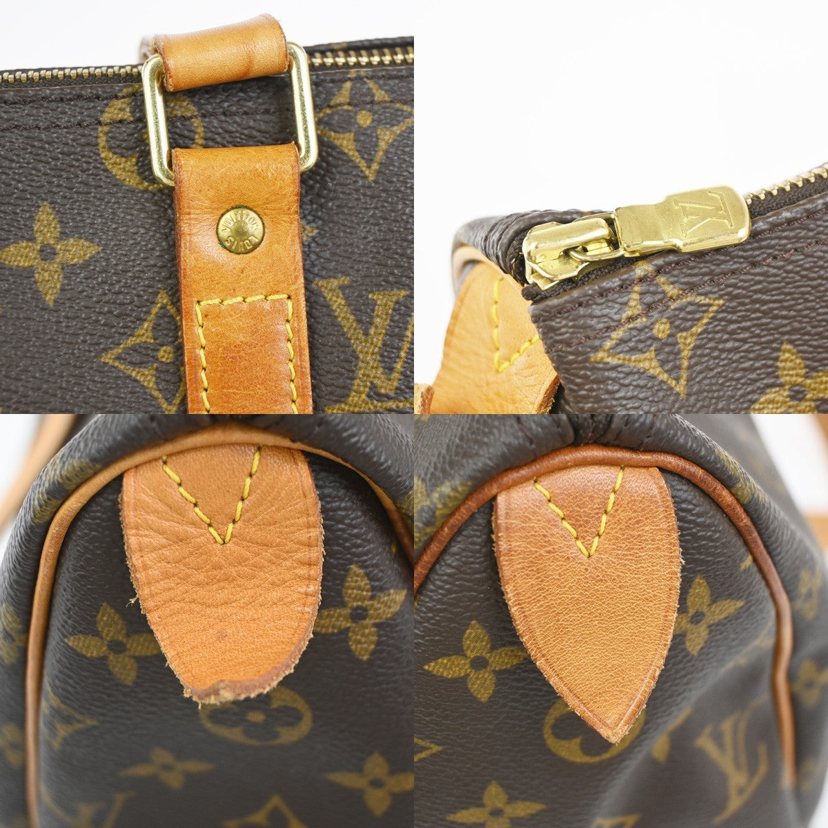 LOUIS VUITTON Flanerie 45 Shoulder Bag Monogram Leather Brown M51115 79KC823