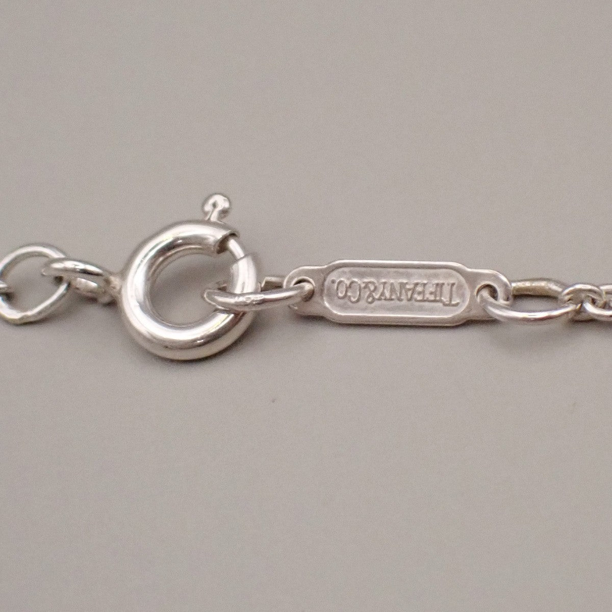 Tiffany & Co. Signature Cross Chain Necklace Pendant Silver 925/Gold 750 83RL378