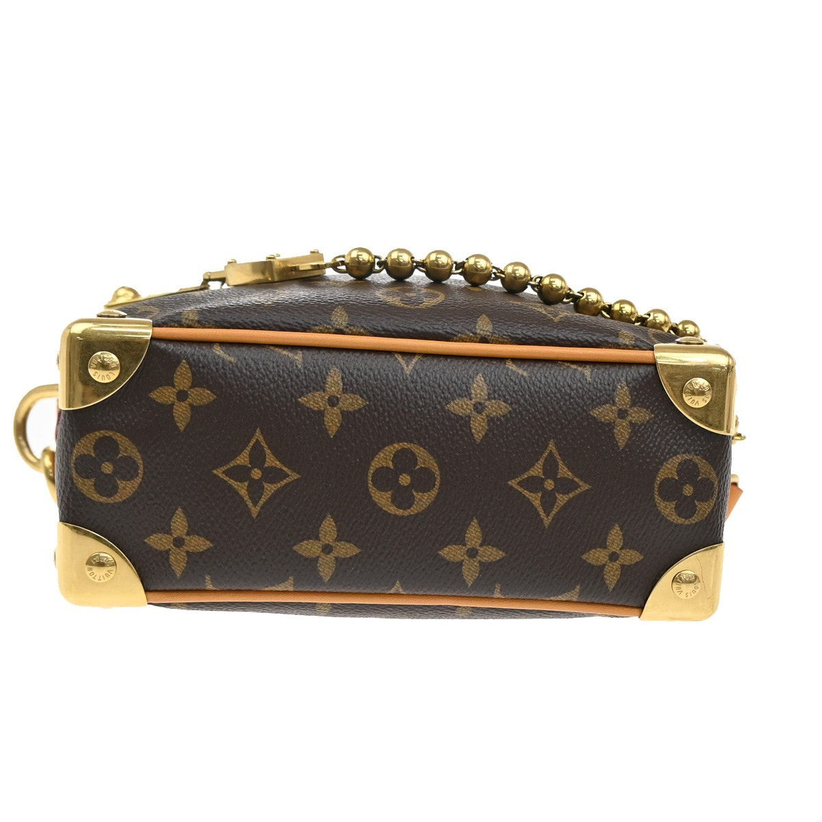 LOUIS VUITTON Mini Soft Trunk Shoulder Bag Monogram Leather BN M14729 827RL480