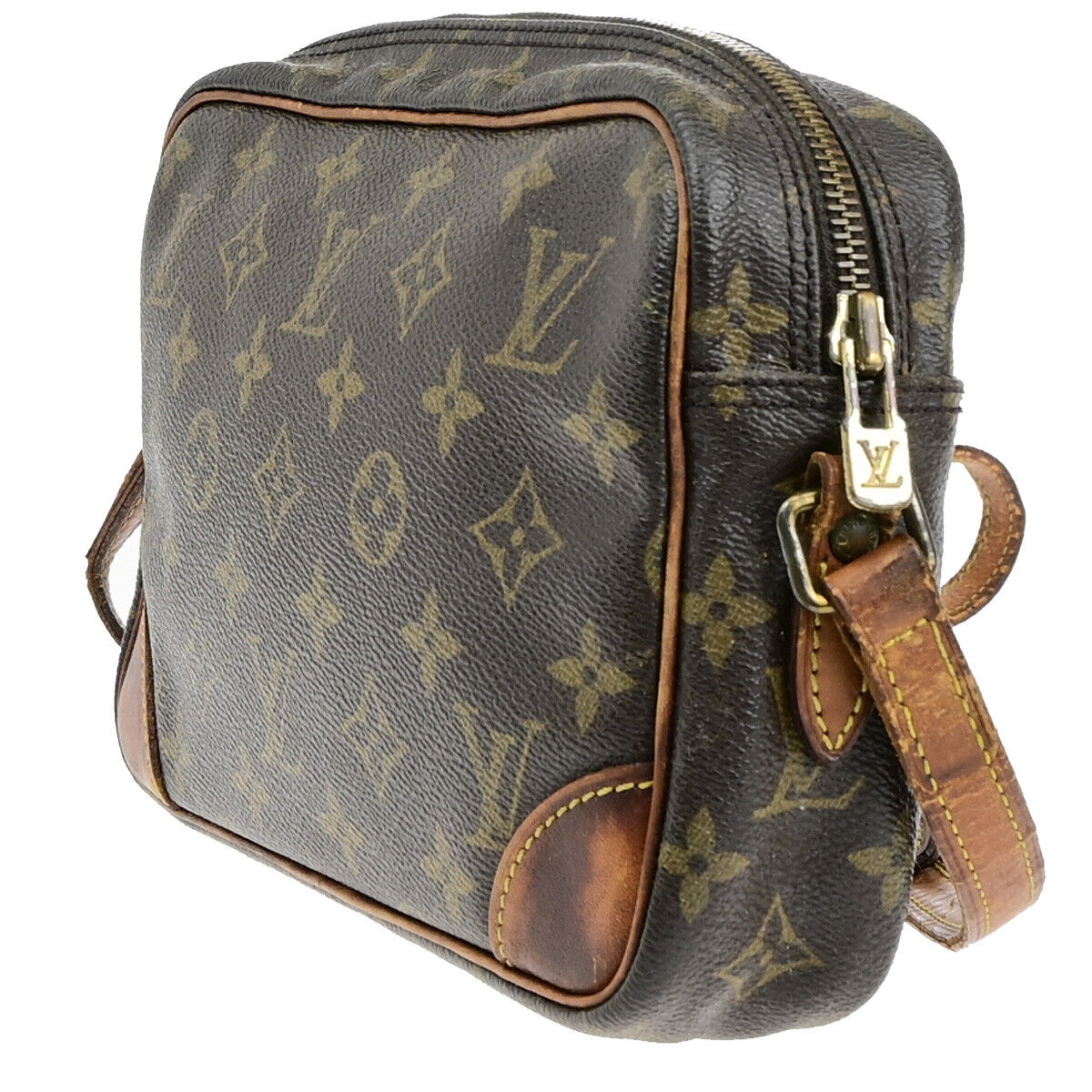 LOUIS VUITTON Trocadero 24 Shoulder Bag Monogram Leather Brown M51276 60YF151