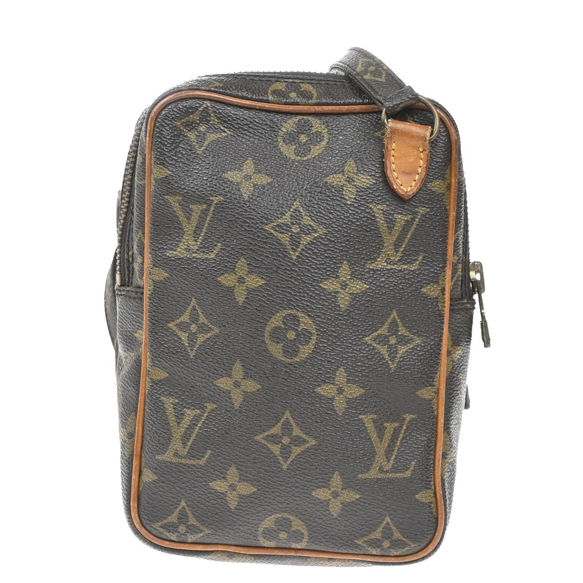 LOUIS VUITTON Mini Amazon Shoulder Bag Monogram Leather Brown M45238 32KC782