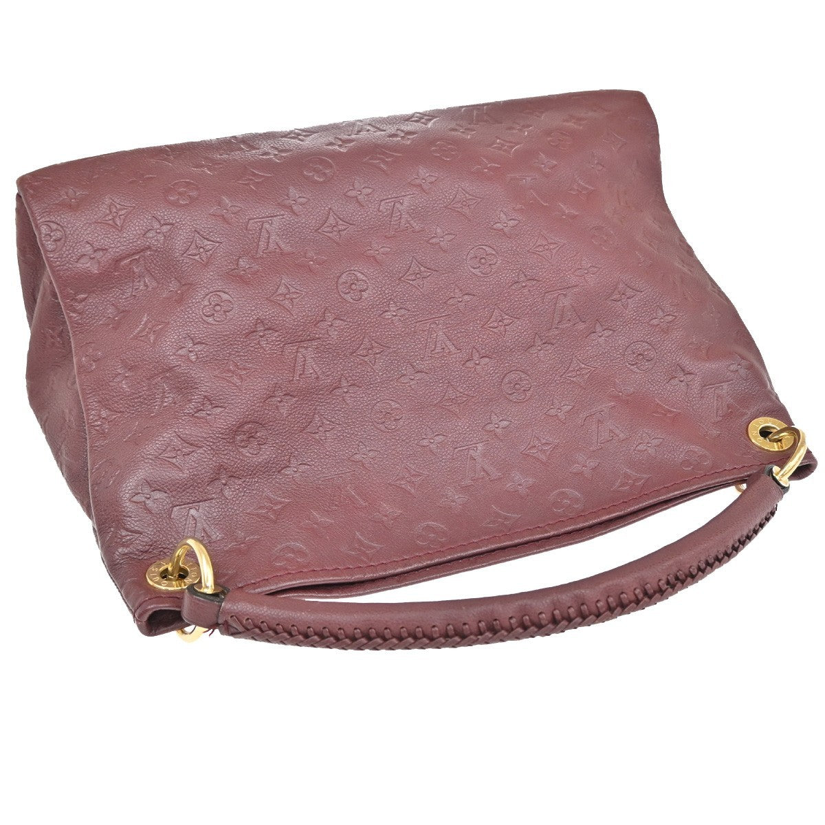 LOUIS VUITTON Artsy MM Shoulder Bag Monogram Empreinte Red M93451 614KP192