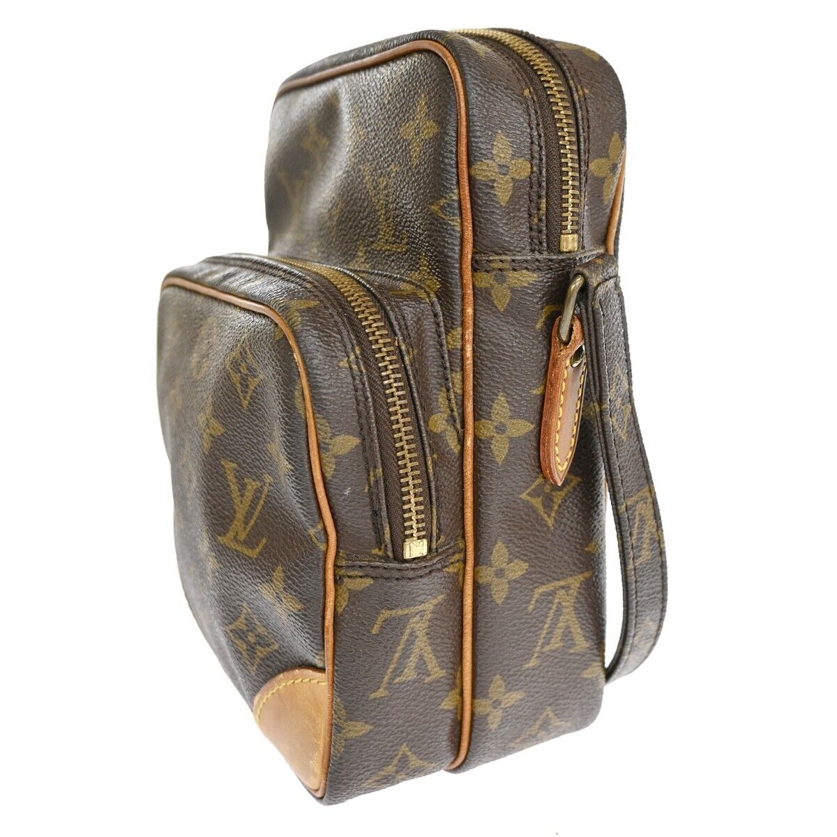 LOUIS VUITTON Amazon Crossbody Shoulder Bag Monogram Leather BN M45236 34ED390