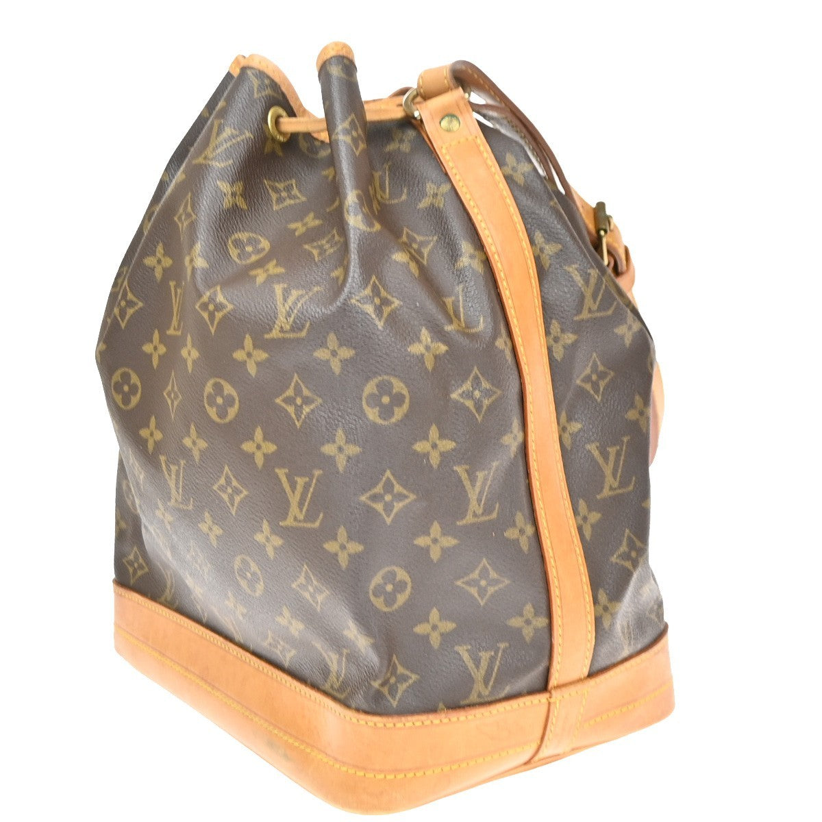 LOUIS VUITTON Noe GM Drawstring Shoulder Bag Monogram Leather BN M42224 15CA930
