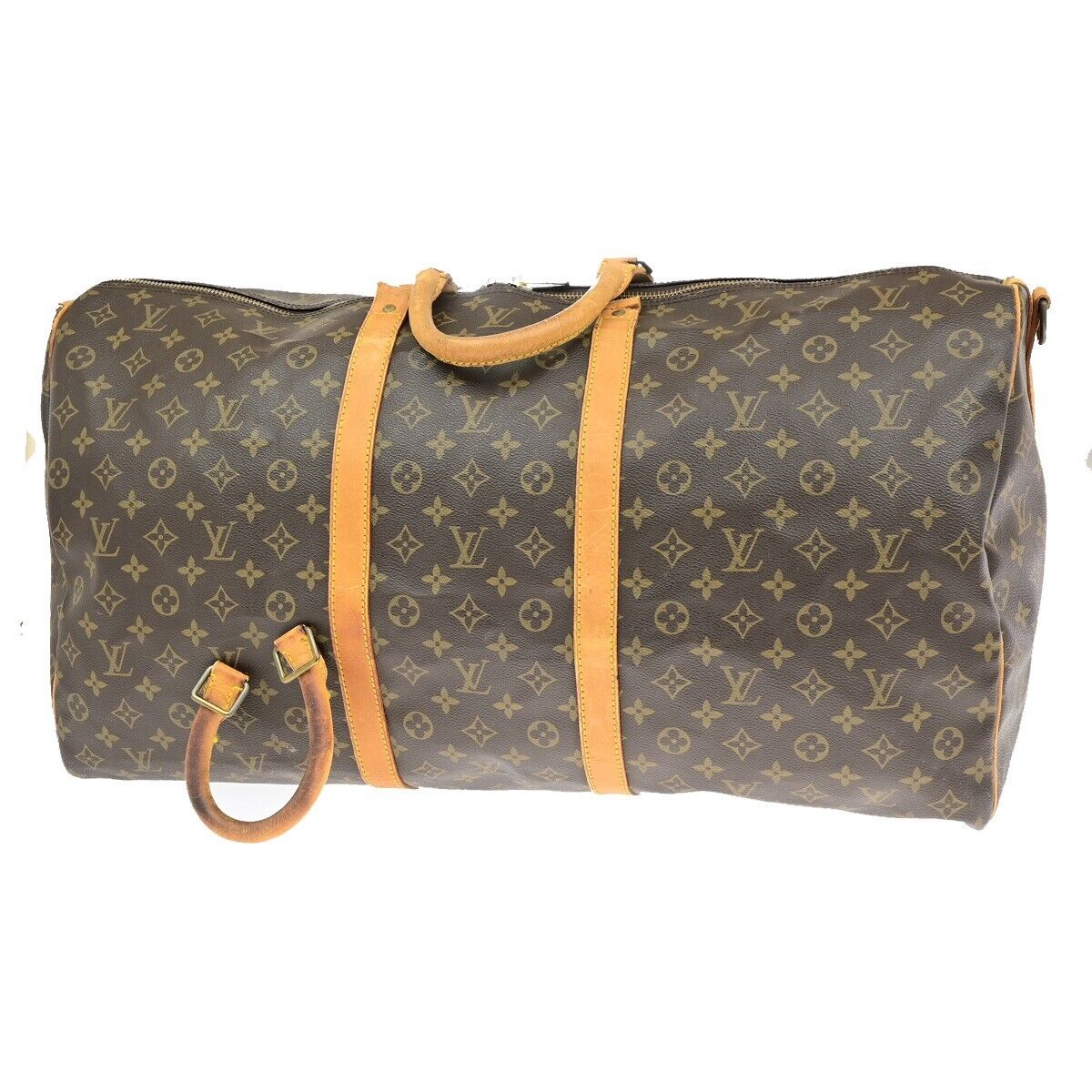 LOUIS VUITTON Logo Keepall Bandouliere 60 Hand Bag Monogram BN M41412 04ED962