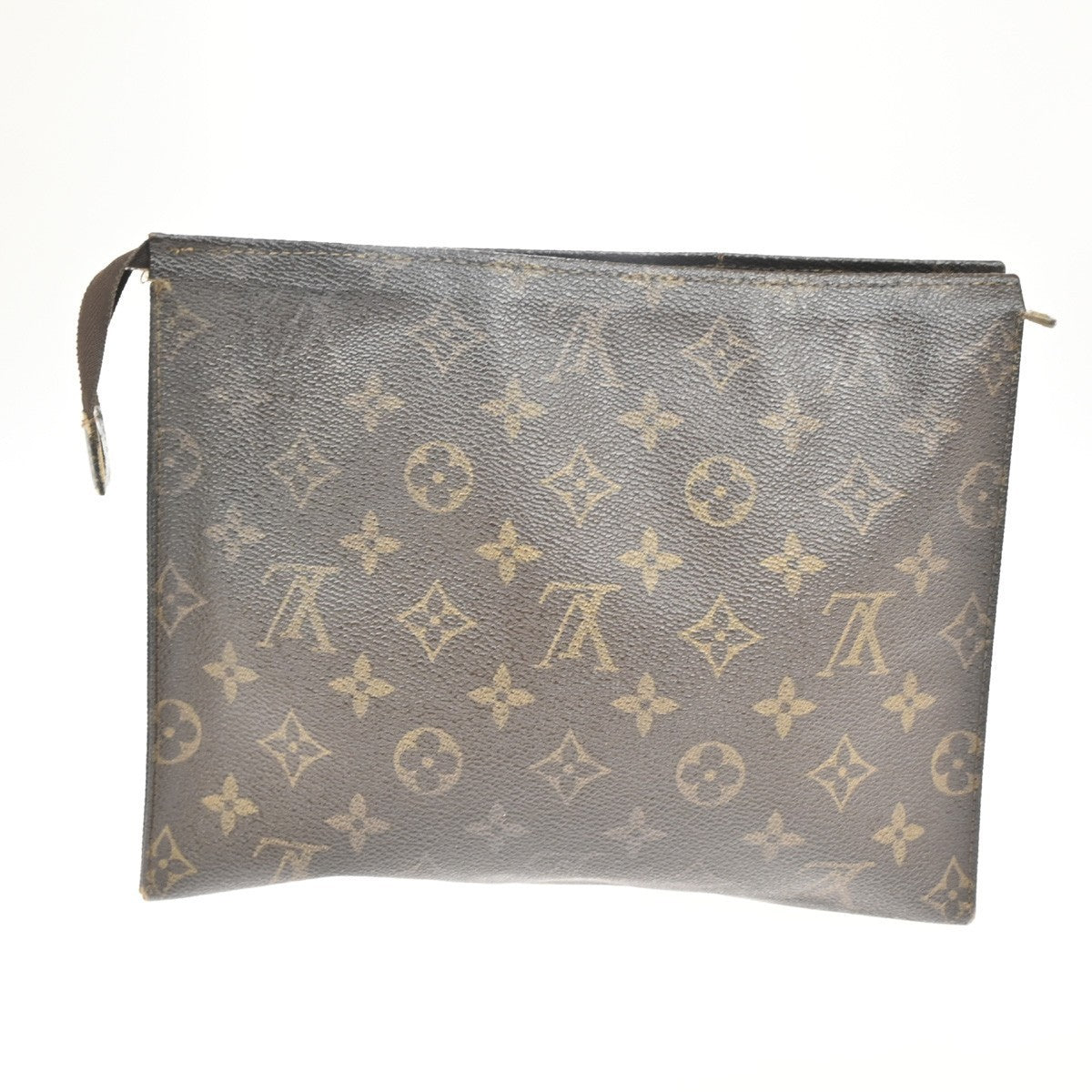 LOUIS VUITTON Poche Toilette 26 Clutch Hand Bag Monogram Leather M47542 05CA385