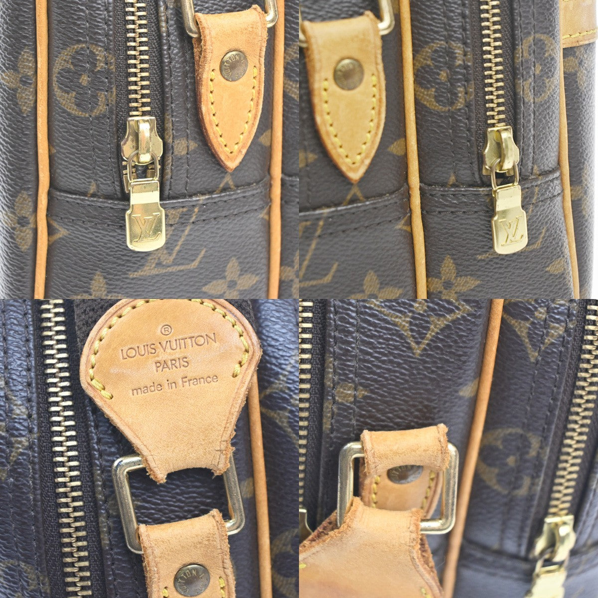 LOUIS VUITTON Reporter Crossbody Shoulder Bag Monogram Leather BN M45254 70MA418
