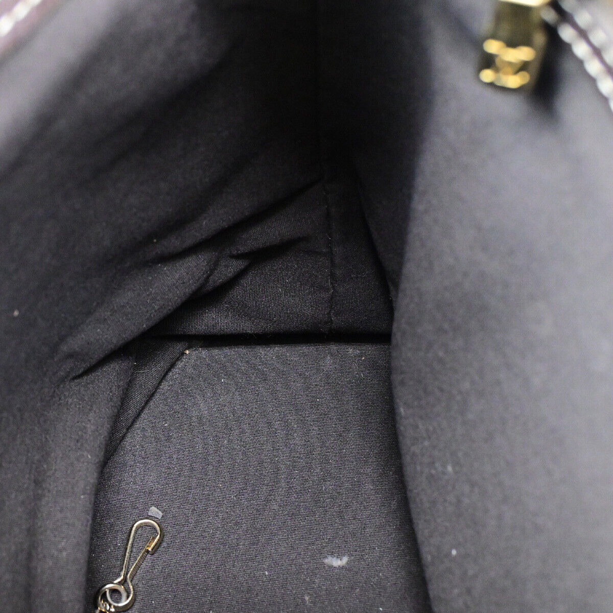 LOUIS VUITTON BUCKET PM Shoulder Tote Bag Monogram Mini Lin Ebene M95226 67YG556