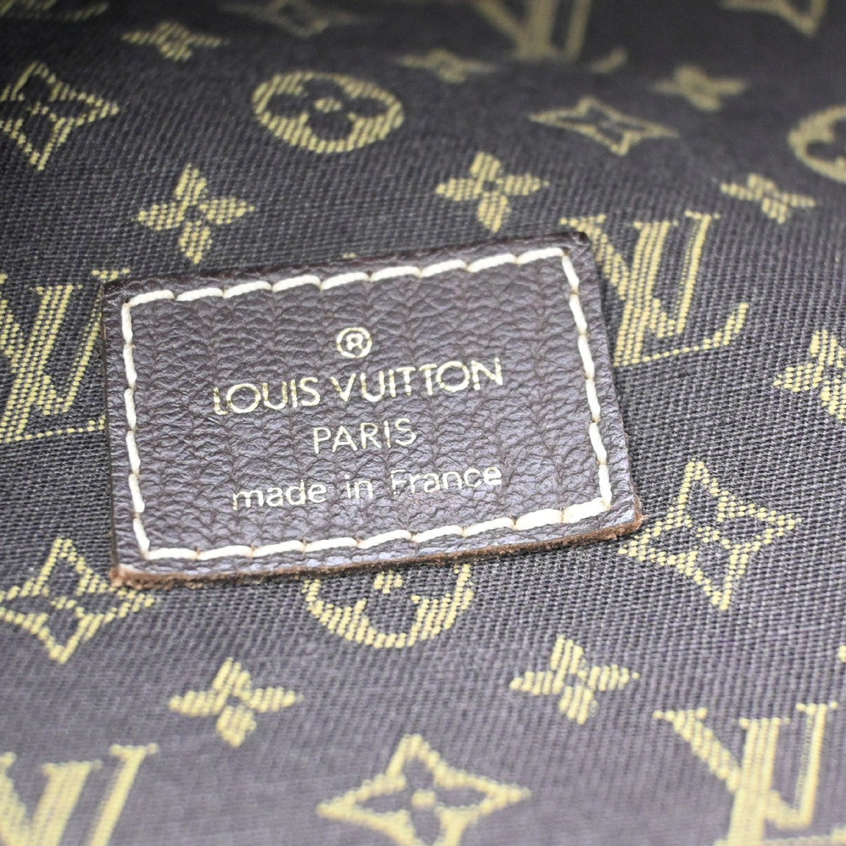 LOUIS VUITTON Saumur 30 Shoulder Bag Monogram Mini Lin Canvas BN M95227 72EF891