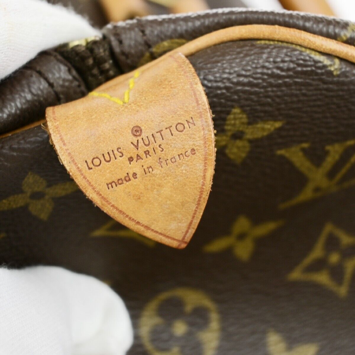LOUIS VUITTON Keepall 45 Travel Hand Bag Monogram Leather Brown M41428 77ED140