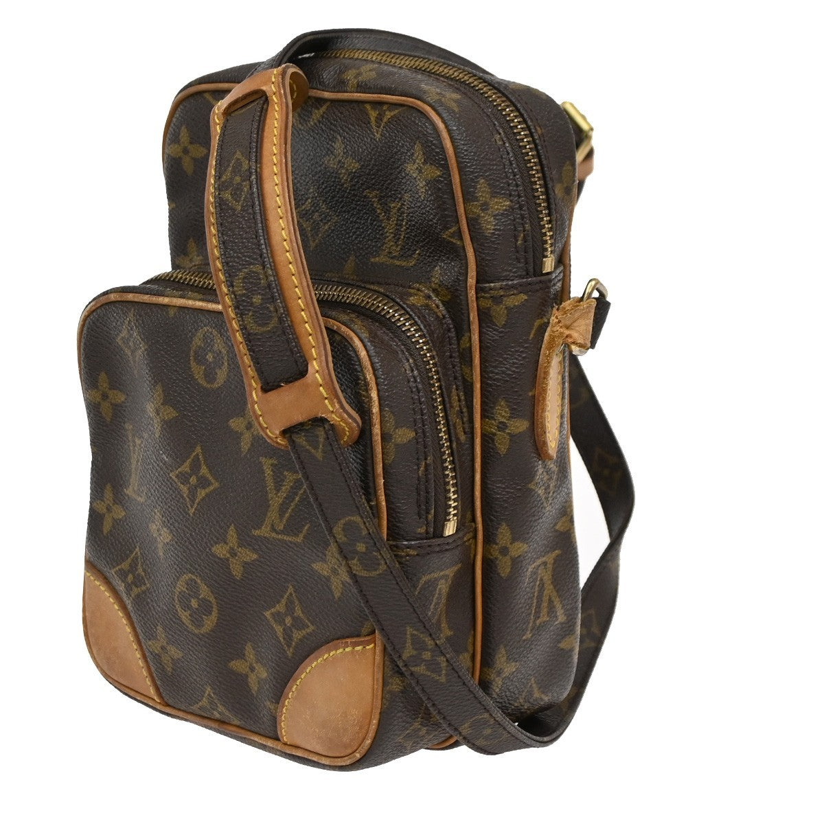 LOUIS VUITTON Amazon Crossbody Shoulder Bag Monogram Leather BN M45236 38KB997
