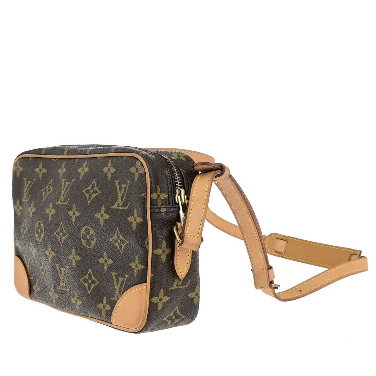 LOUIS VUITTON Trocadero 24 Shoulder Bag Monogram Leather Brown M51276 72EC620