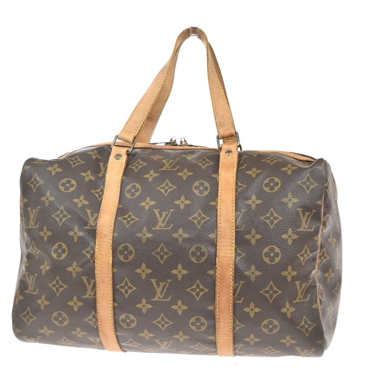 LOUIS VUITTON Sac Souple 35 Travel Hand Bag Monogram Leather BN M41626 64MA293