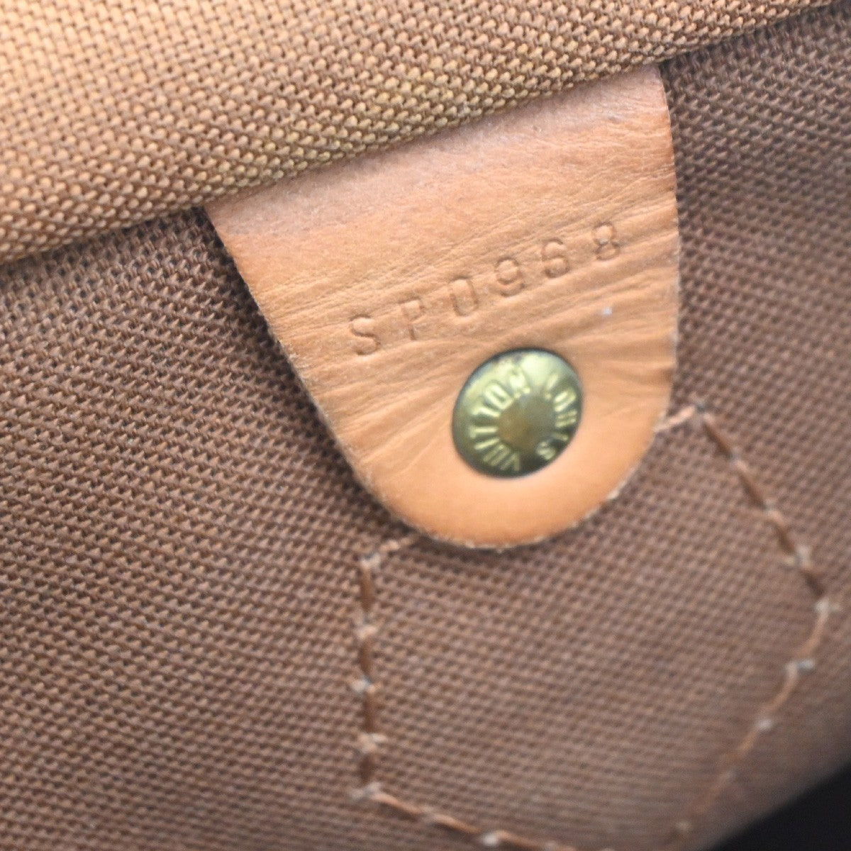 LOUIS VUITTON Speedy 30 Travel Hand Bag Monogram Leather Brown M41526 76CA659