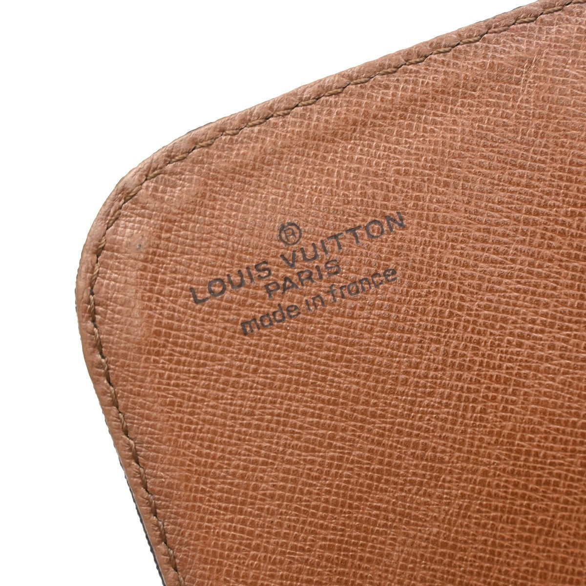 LOUIS VUITTON Cartouchiere MM Shoulder Bag Monogram Leather Brown M51253 35KB438