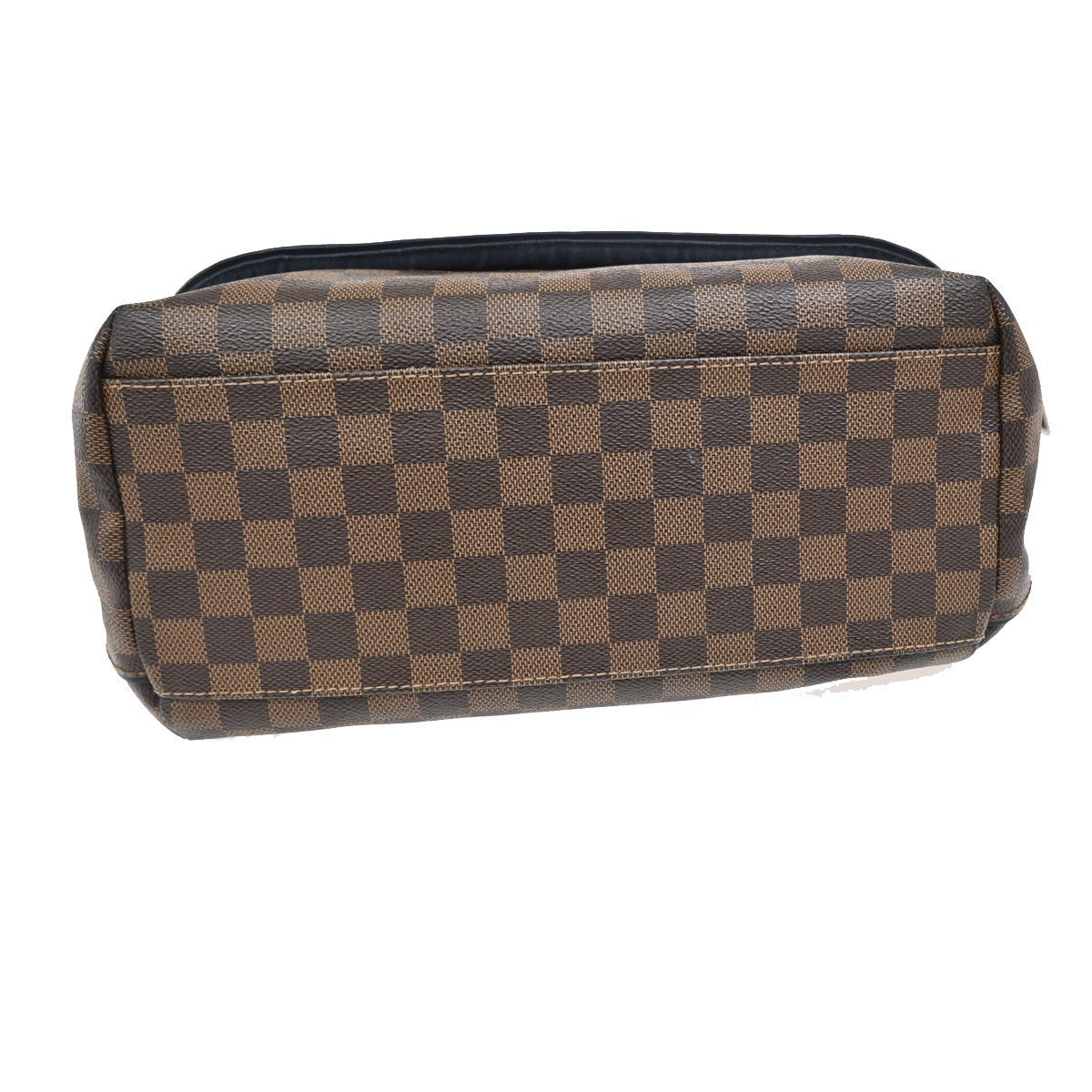 LOUIS VUITTON Sprinter MM Shoulder Bag Damier Ebene Leather Brown N41254 76FC138