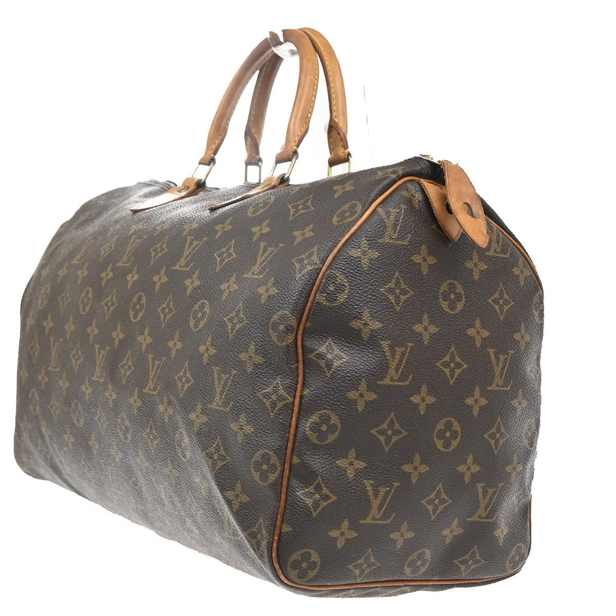 LOUIS VUITTON Speedy 40 Travel Hand Bag Monogram Leather Brown M41522 76KC817