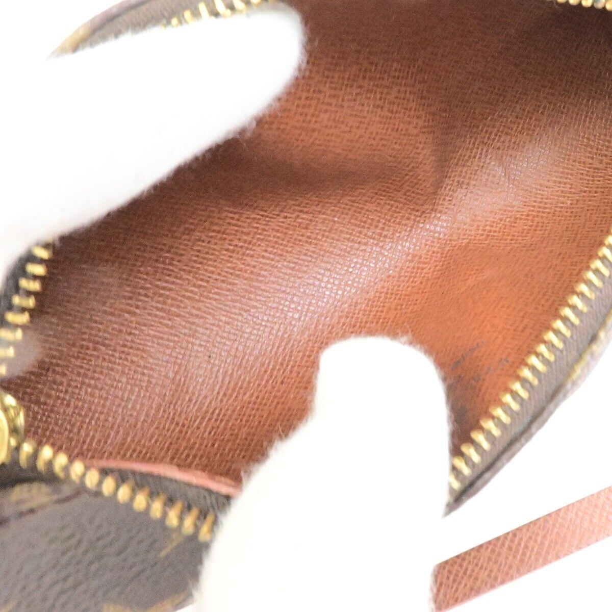 LOUIS VUITTON Logo Papillon Pouch Hand Bag Monogram Leather BN M51380 62ED983
