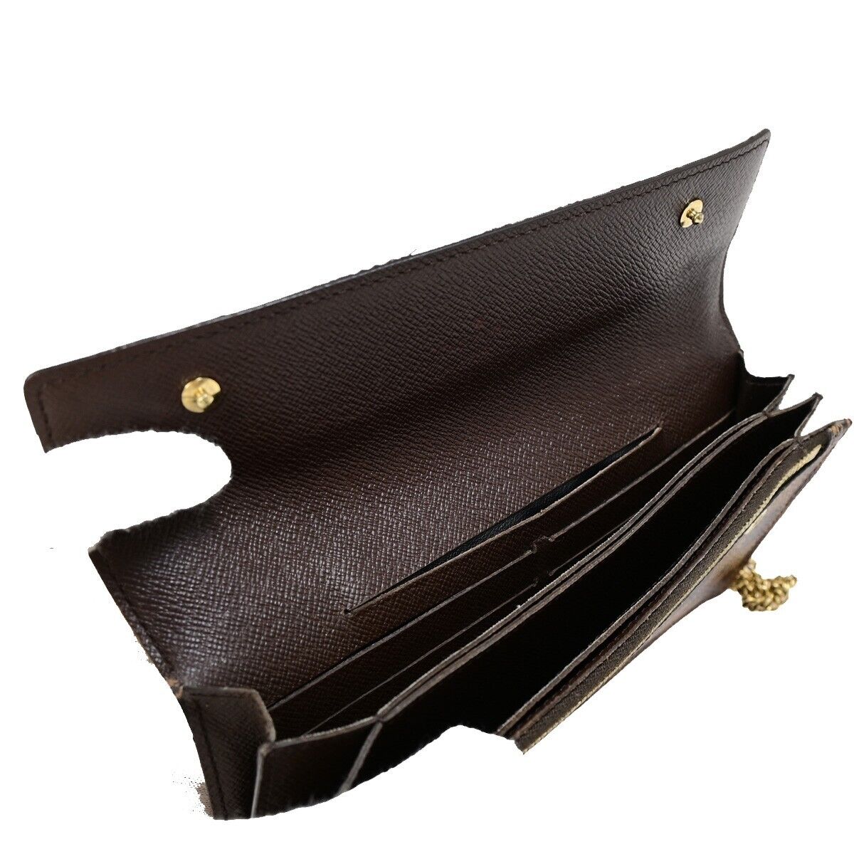LOUIS VUITTON Portefeuille Accordion Long Bifold Wallet Damier BN N60002 30EB228