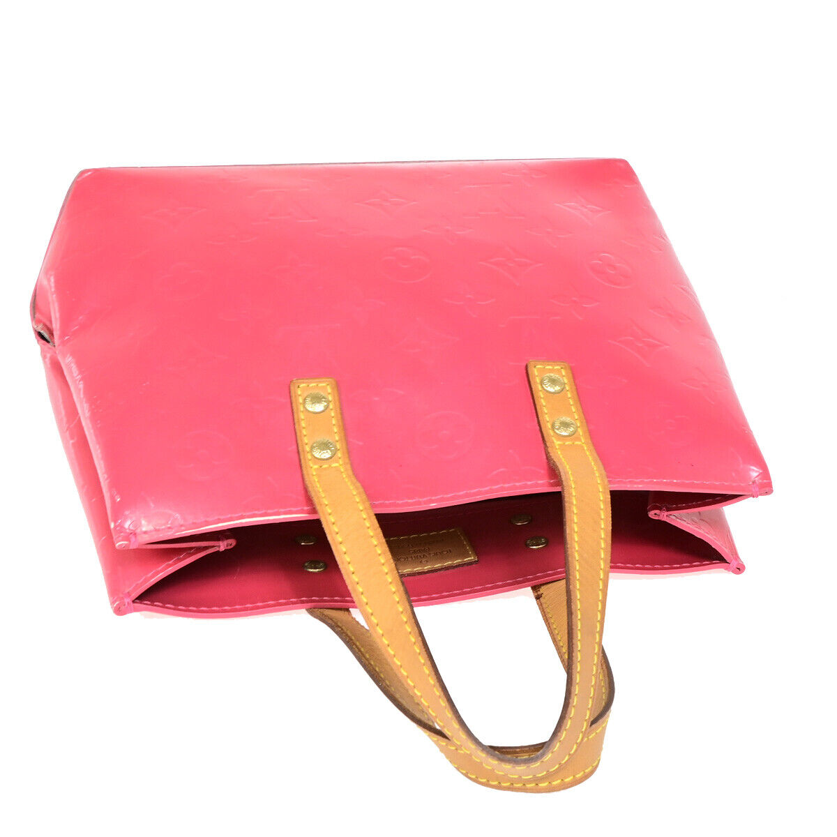 LOUIS VUITTON Read PM Hand Bag Monogram Vernis Patent Leather PK M9132F 30SJ062