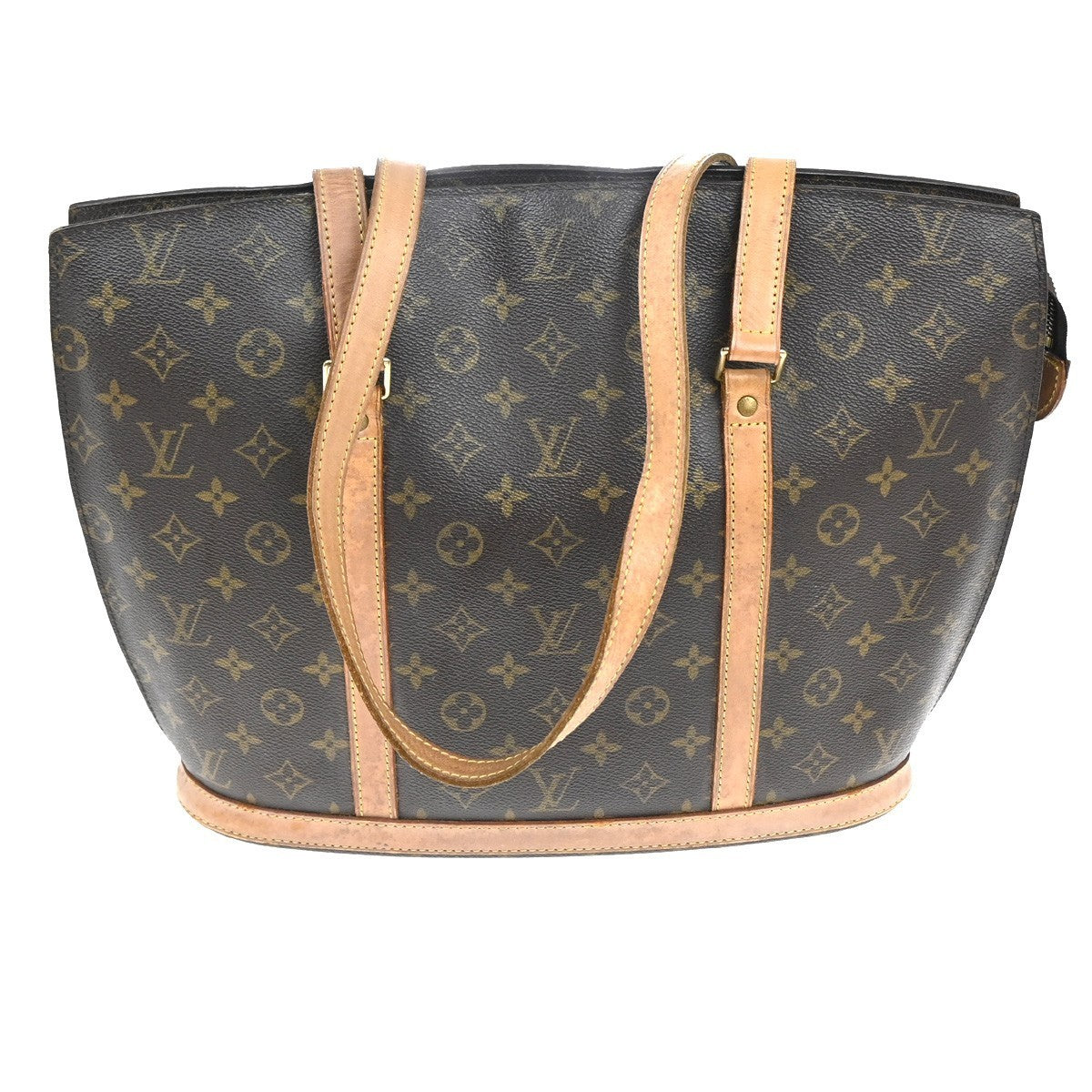 LOUIS VUITTON BABYLONE Shoulder Bag Monogram Leather Brown U.S.A M51102 31KC403