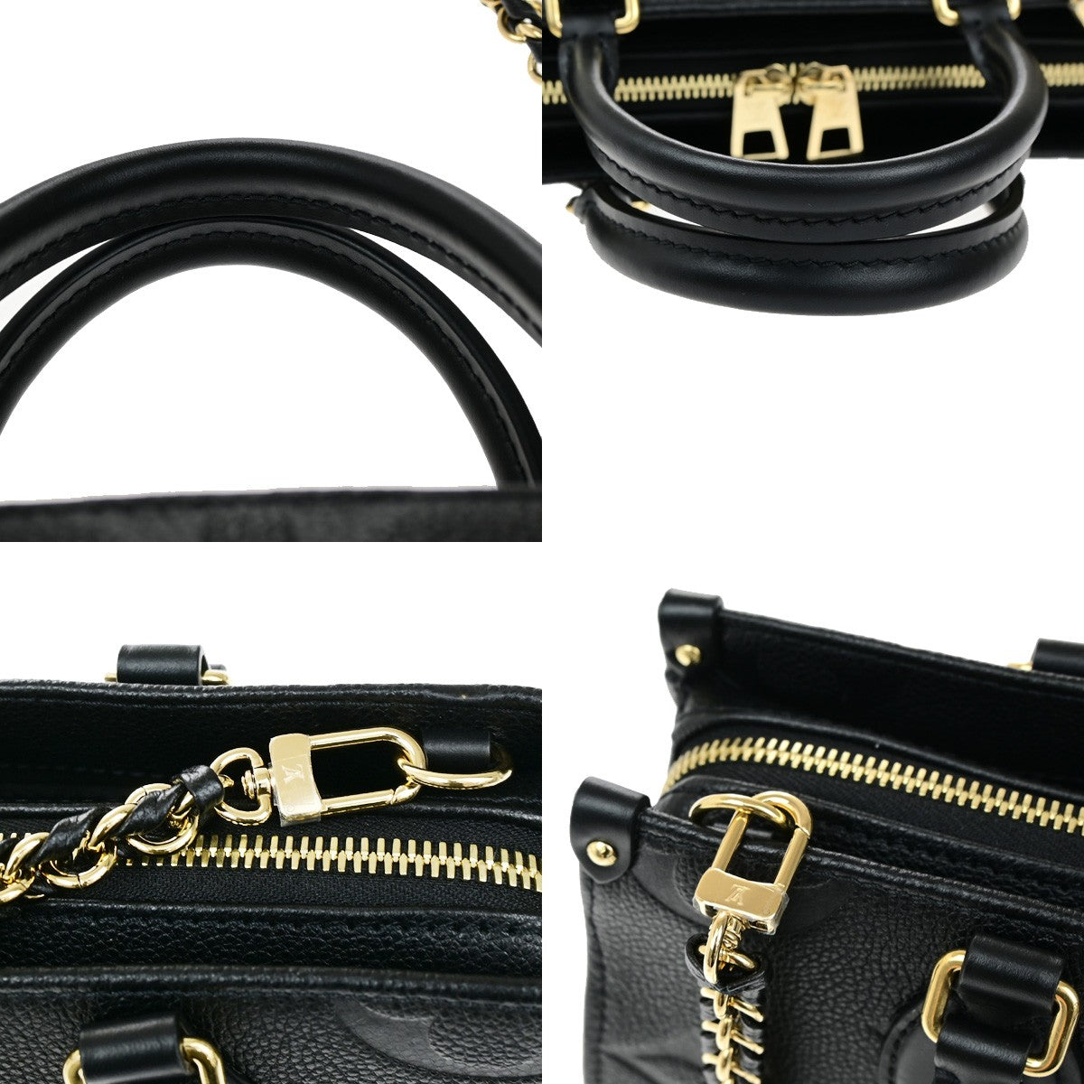 LOUIS VUITTON Onthego EW 2Way Hand Bag Monogram Empreinte Black M23640 709RL072