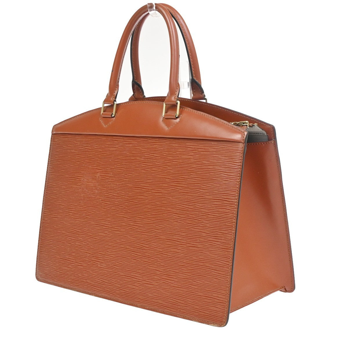 LOUIS VUITTON LV Logo Riviera Hand Bag Epi Leather Brown France M48183 88CA775
