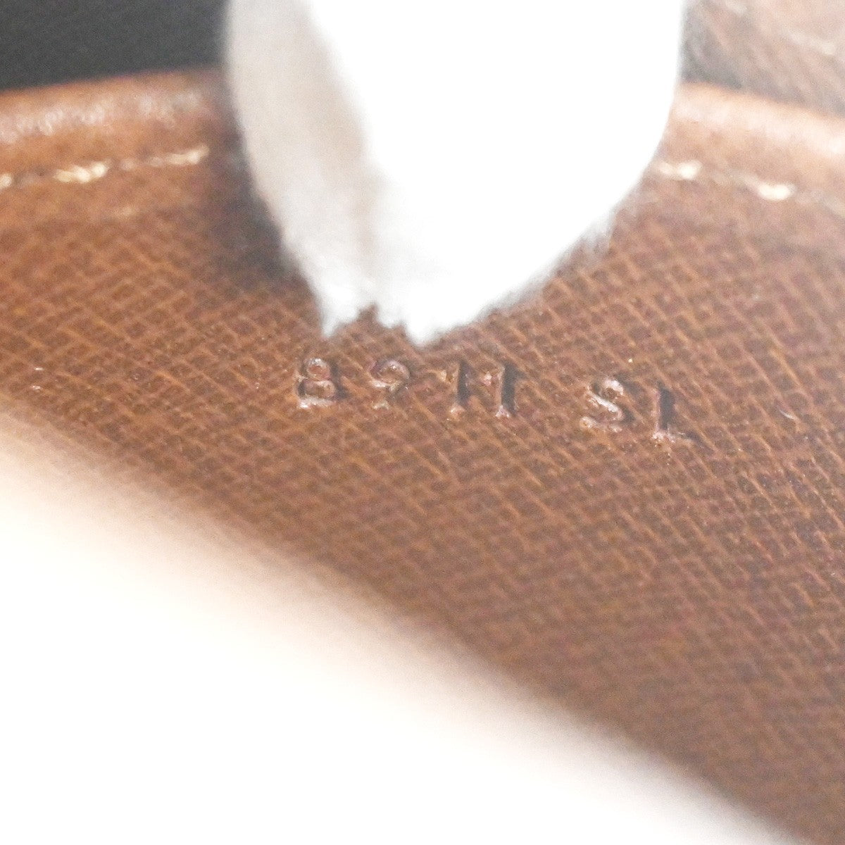 LOUIS VUITTON Cartouchiere GM Shoulder Bag Monogram Leather Brown M51252 72EF802