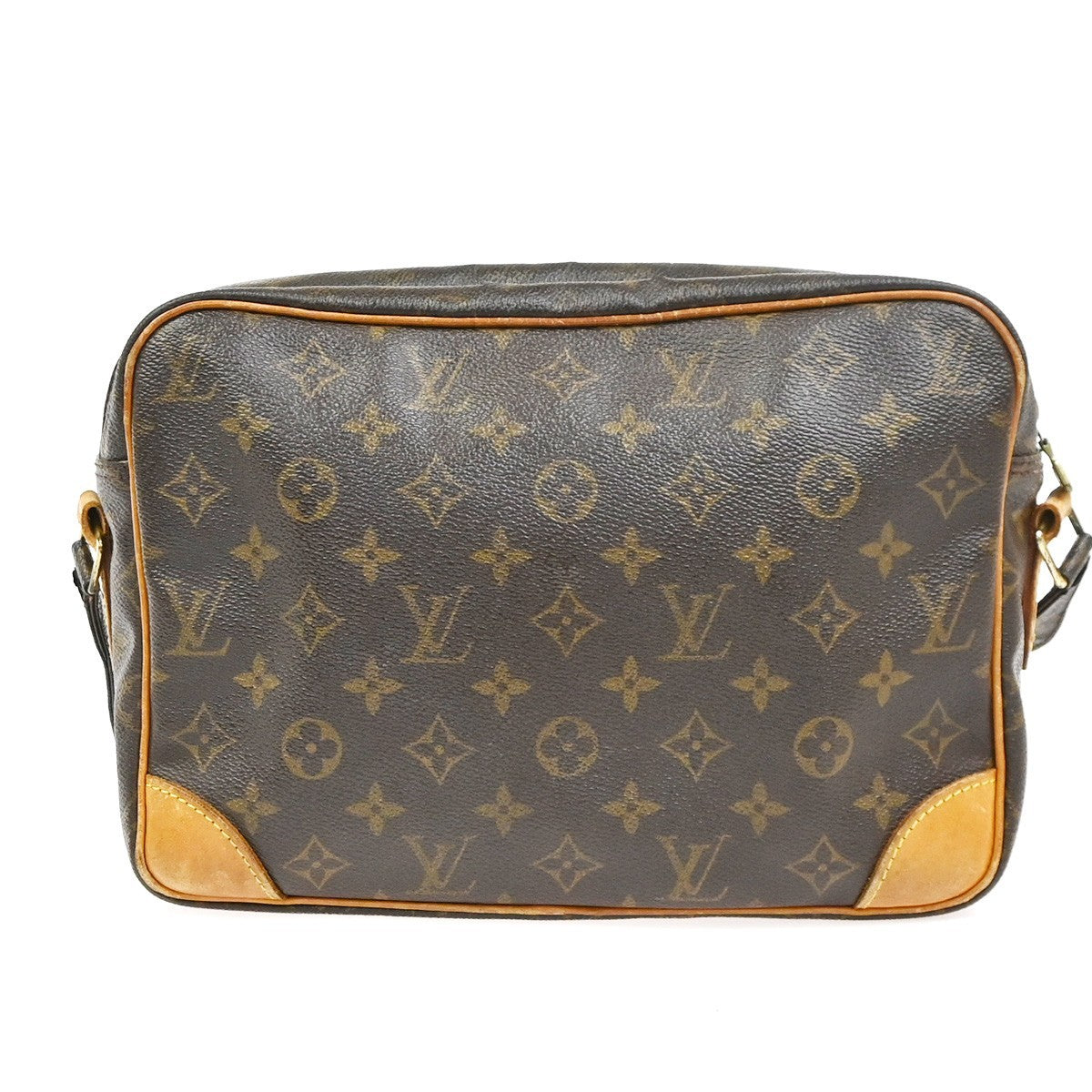 LOUIS VUITTON Nile Crossbody Shoulder Bag Monogram Leather Brown M45244 62CA813