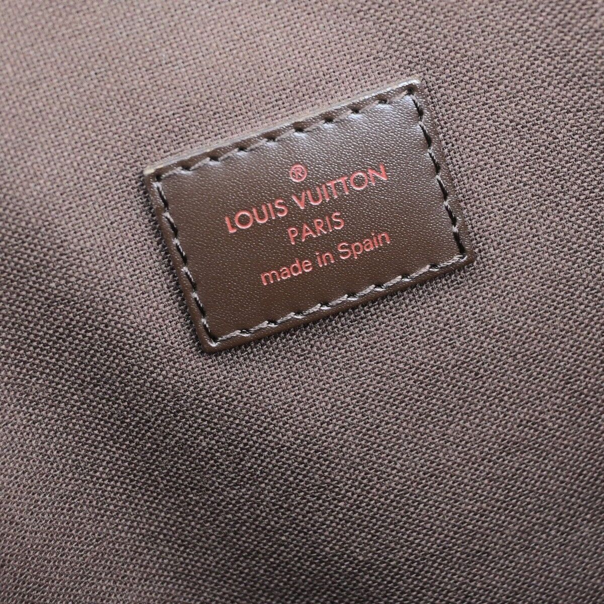 LOUIS VUITTON Cabas Beaubourg Shoulder Bag Damier Ebene Leather N52006 75EC527