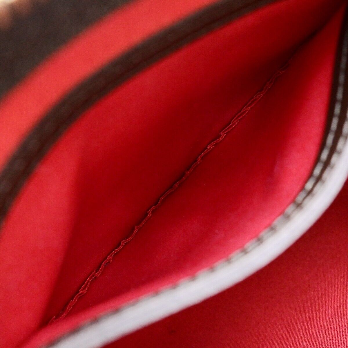 LOUIS VUITTON Speedy 30 Travel Hand Bag Damier Leather Brown N41364 664RK684