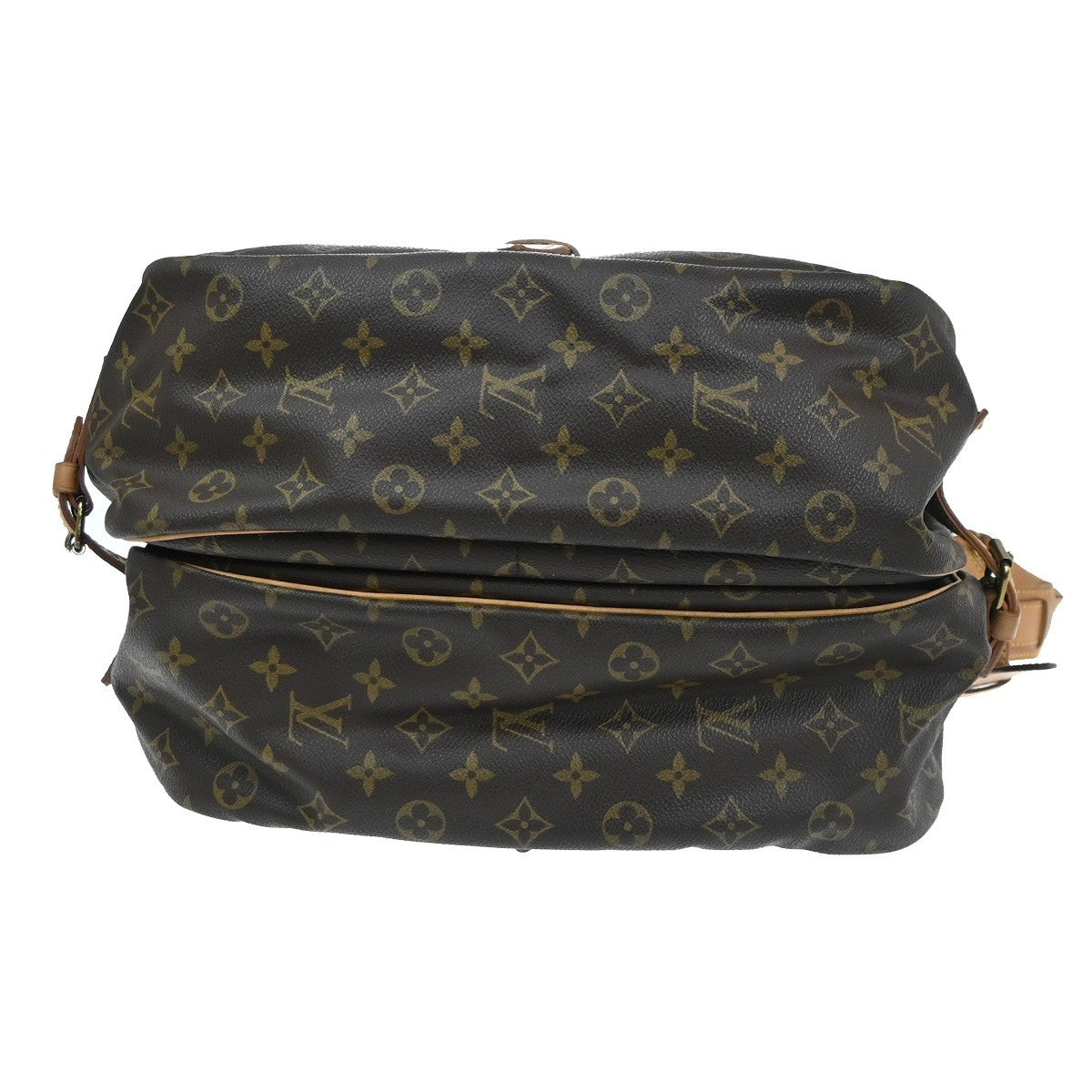 LOUIS VUITTON Saumur 35 Shoulder Bag Monogram Leather BN France M42254 76SA150