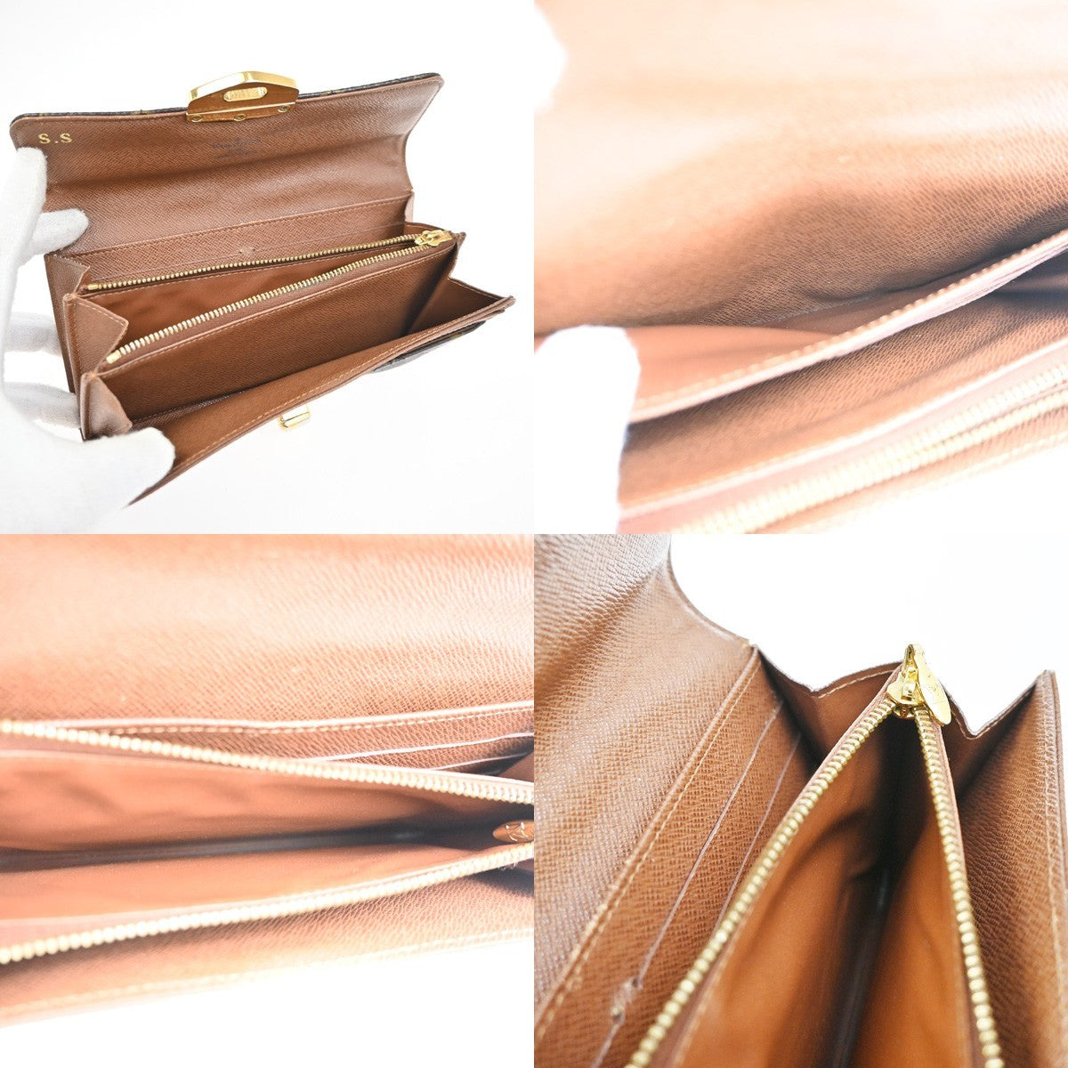 LOUIS VUITTON Portefeuille Sarah Long Wallet Monogram Etoile M66556 30KC664