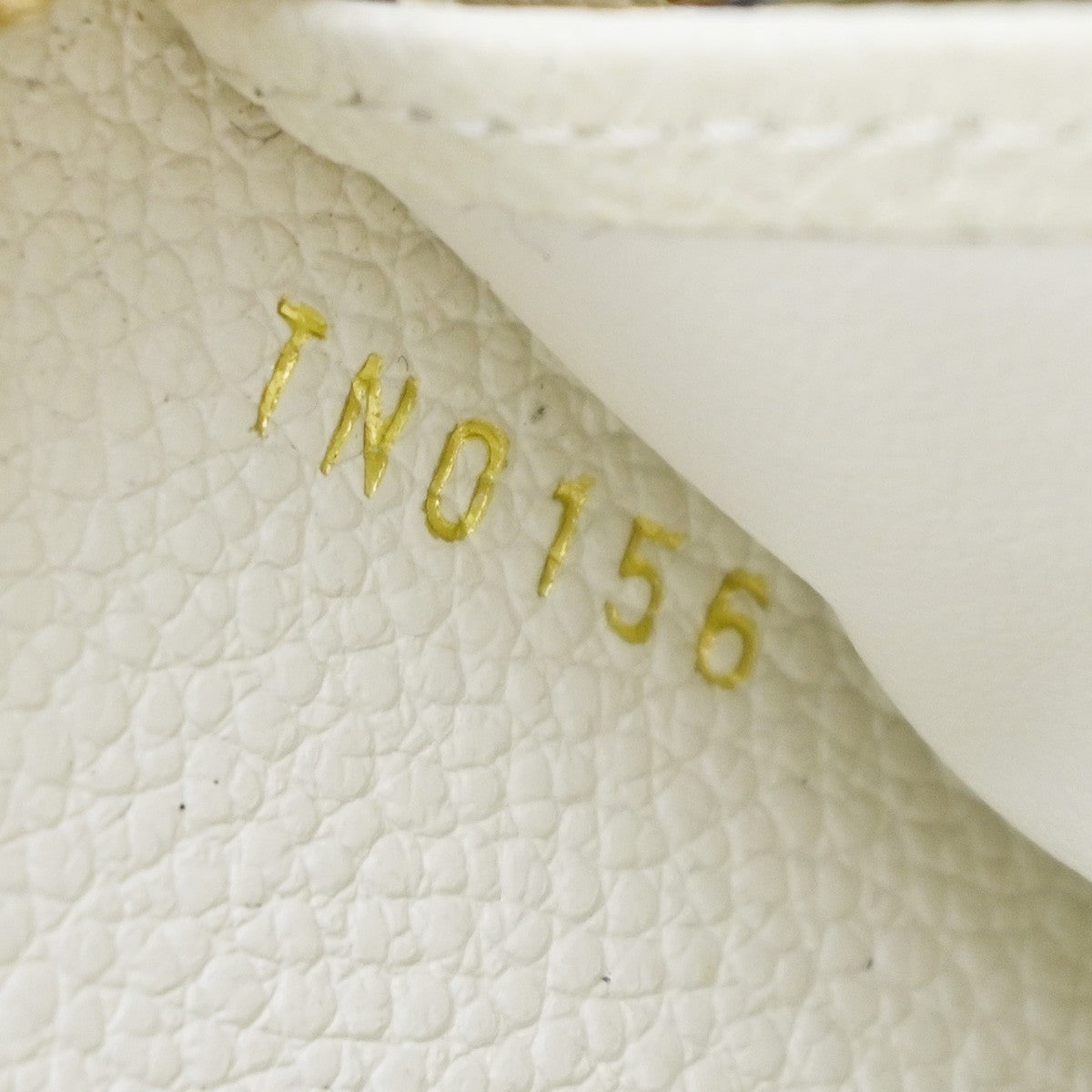 LOUIS VUITTON Zippy Wallet Long Wallet Monogram Empreinte White M93437 85EG387