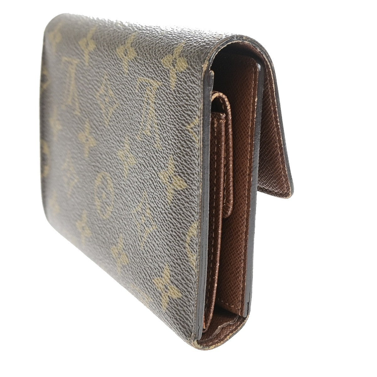 LOUIS VUITTON Porte Tresor Etui Papier Trifold Wallet Monogram BN M61202 36YJ248