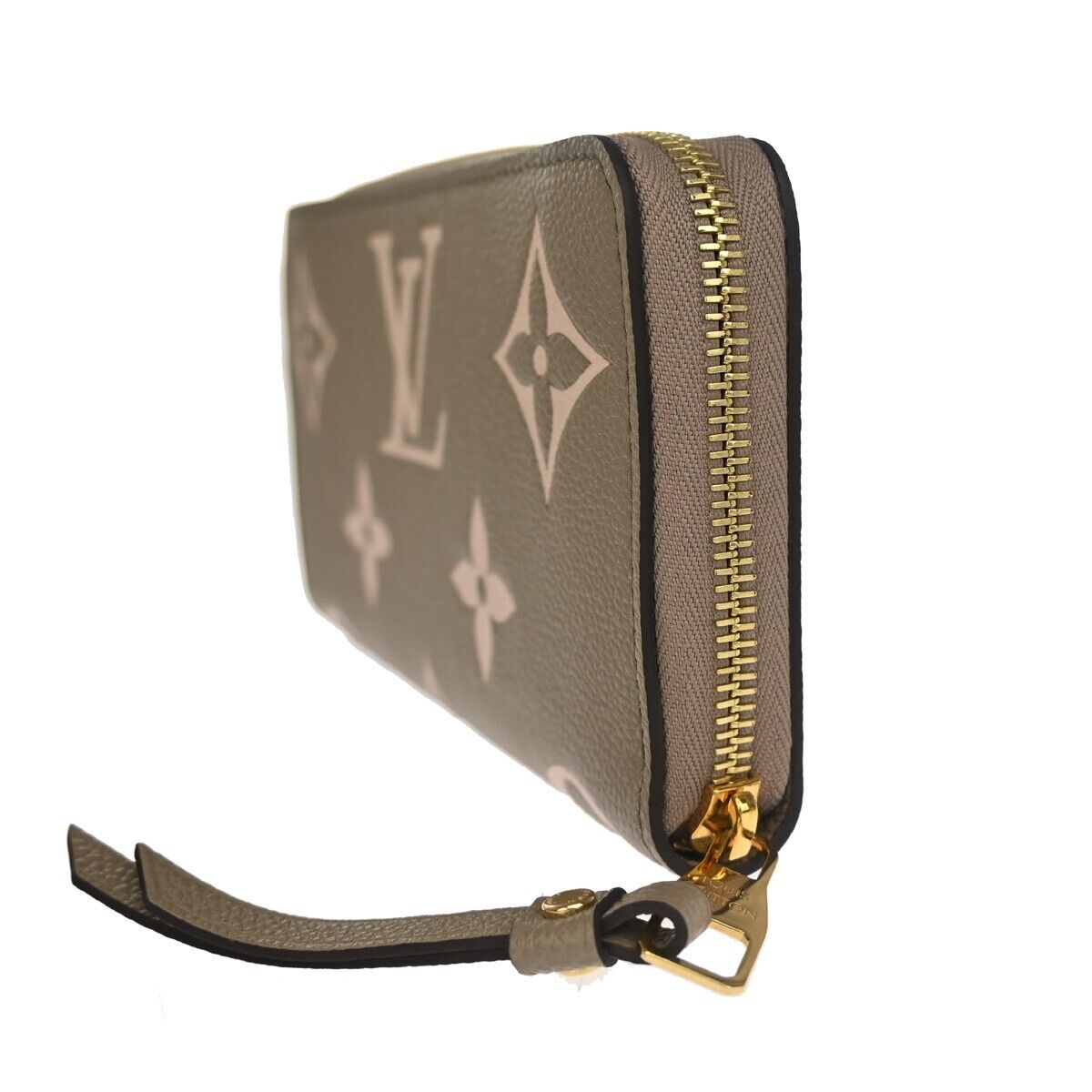 LOUIS VUITTON Zippy Wallet Bicolor Monogram Empreinte Leather M69794 59RH320