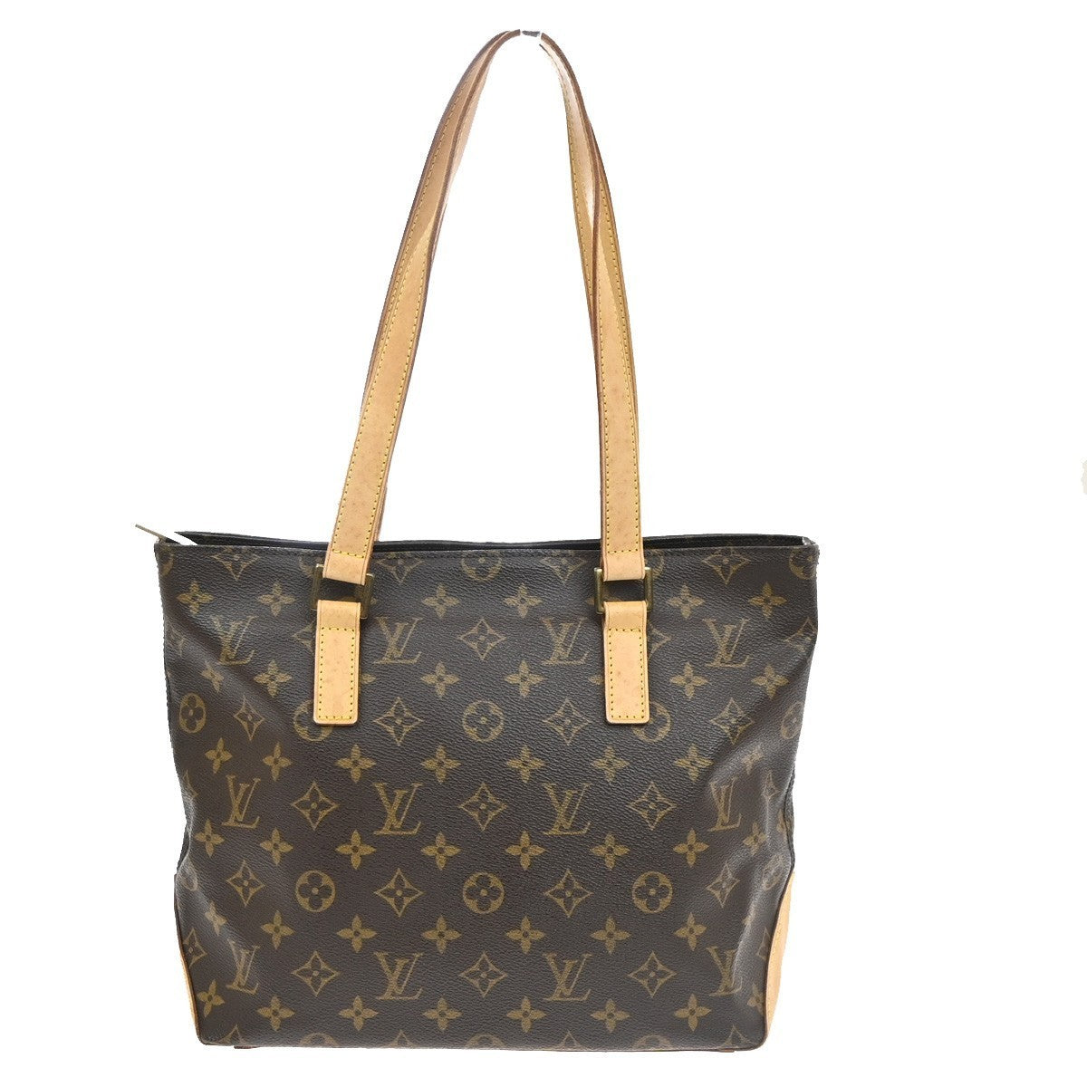 LOUIS VUITTON Cabas Piano Shoulder Bag Monogram Leather Brown M51148 71SA140