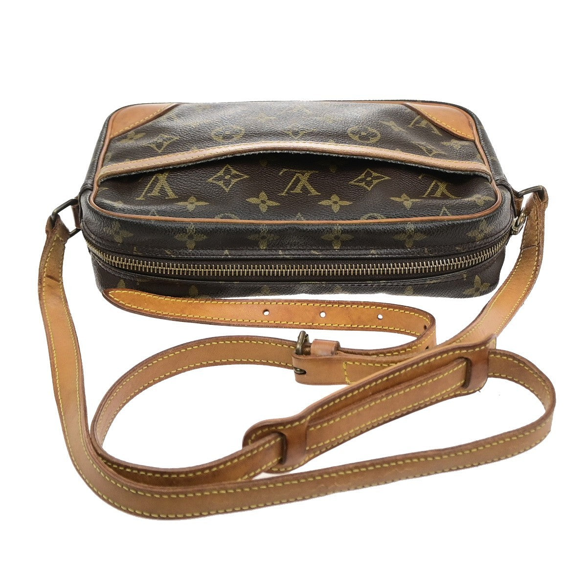 LOUIS VUITTON Trocadero 24 Shoulder Bag Monogram Leather Brown M51276 80MA699