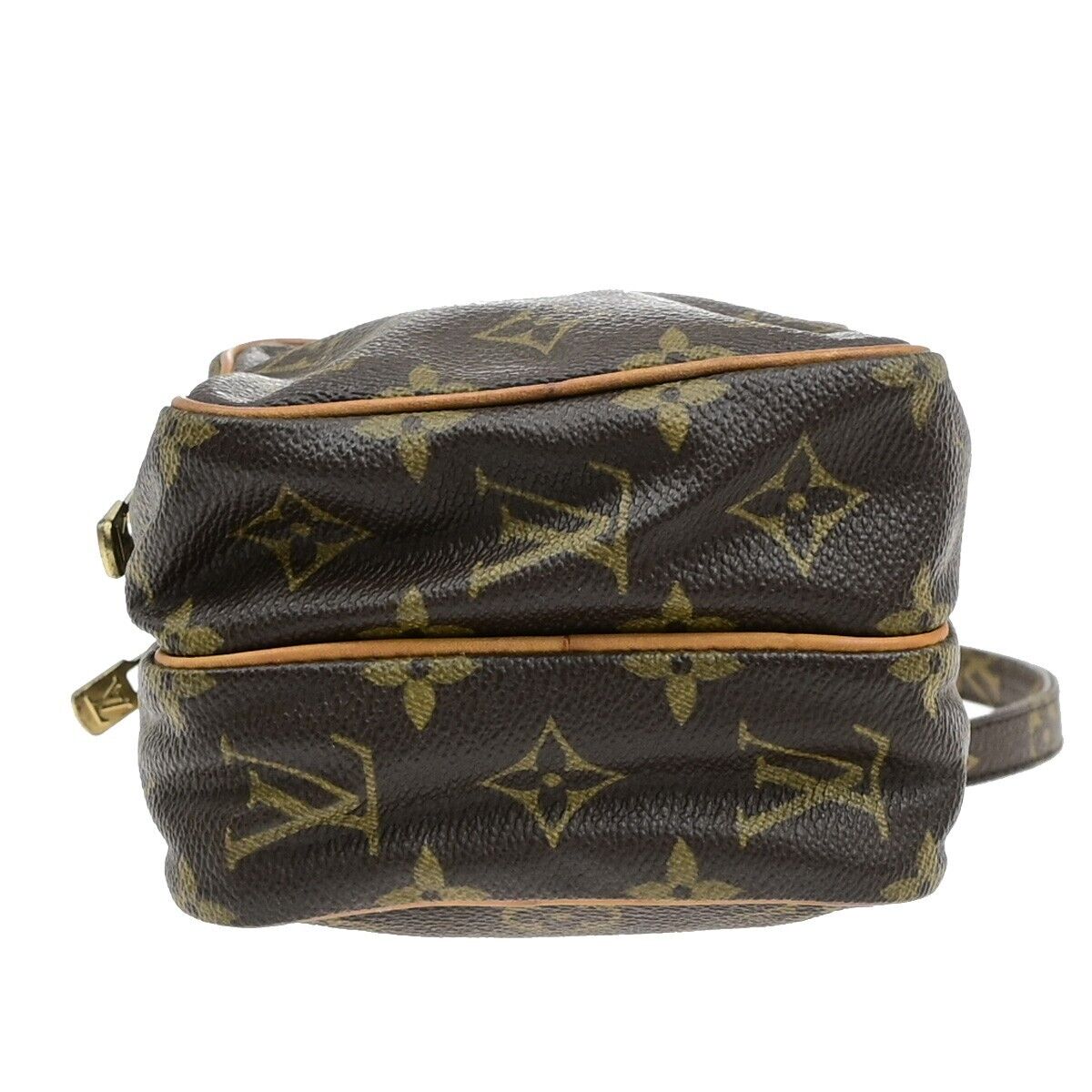 LOUIS VUITTON Mini Amazon Shoulder Bag Monogram Leather Brown M45238 85ED866